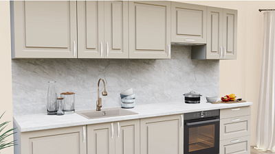 Кухня на заказ Пастель Латте